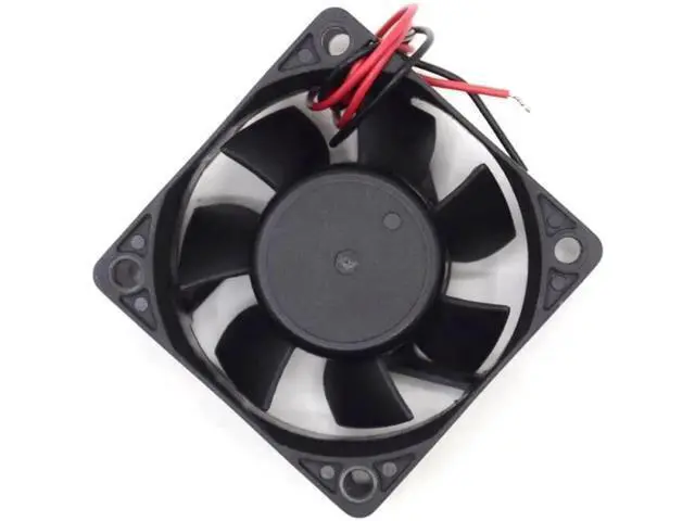 Alt view image 3 of 4 - New YY6025H12B 6025 12V 0.25A DC cooling fan 6cm double ball bearing fan blower 60*60*25mm