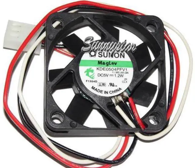 Main image of for SUNON 4CM 40*10mm KDE0504PFV1 11.MX.AR.GN square Cooling fan with 5V 1.2W 3Wires 3 Pins Case fan