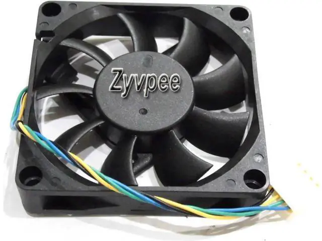 Alt view image 2 of 3 - for AVC 70x15mm DA07015T12U 7015 DC 12V 0.7A 4 Wires PWM 4 Pins Case Fan 7CM CPU cooling fan