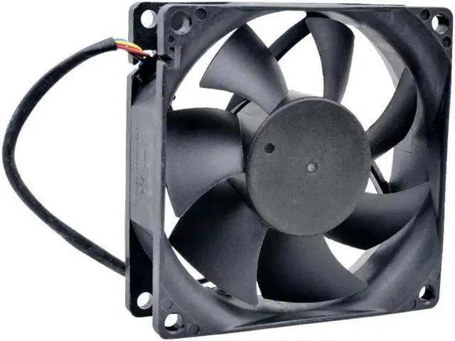 Alt view image 3 of 5 - MGT8012XR-W25 8cm 80mm fan 80x80x25mm DC12V 0.39A 4pin Cooling fan for chassis CPU