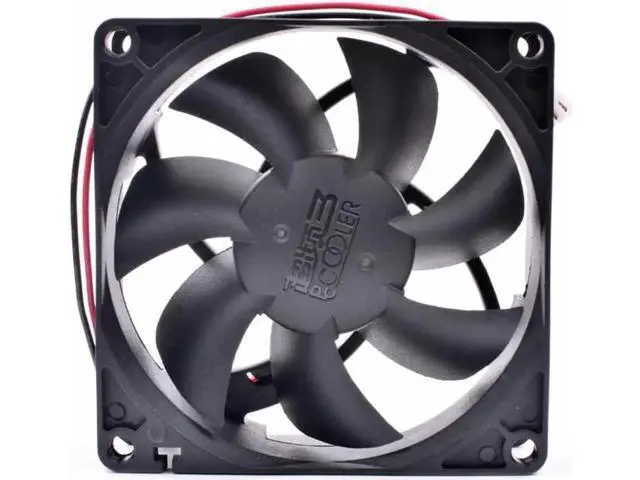 Alt view image 3 of 5 - DY8025 8cm 8025 80x80x25mm 80mm fan 12V 0.16A 2 line computer chassis power cooling fan