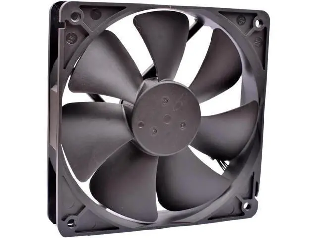 Alt view image 2 of 5 - PVA120G12T 12cm 12025 120mm fan 120x120x25mm DC12V 0.50A 4 lines suitable for server chassis CPU cooling fan