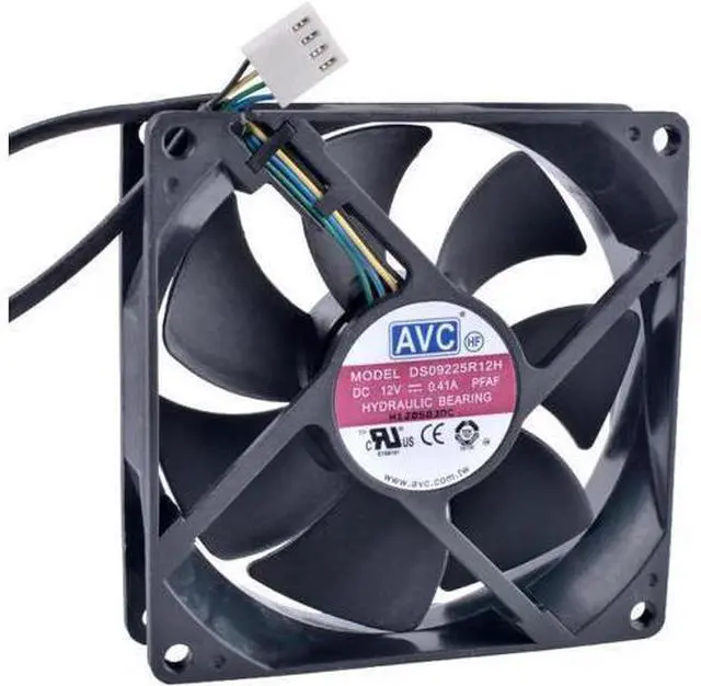 Main image of DS09225R12H 9cm 90mm fan 9025 9225 12V0.41A 4pin PWM computer CPU ligent temperature control cooling fan