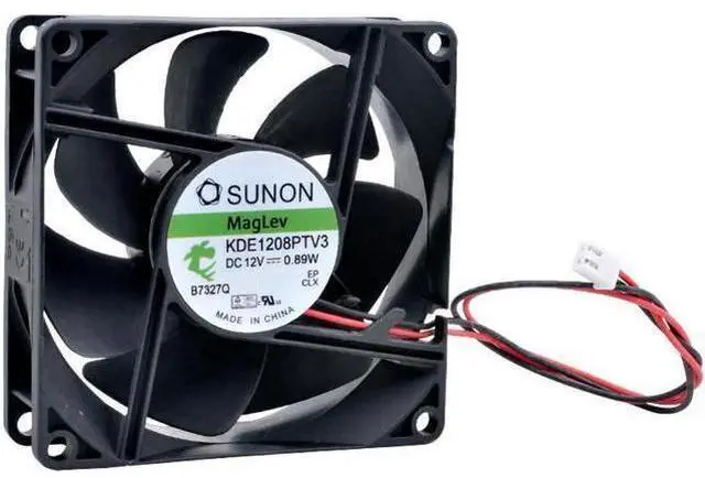 Main image of KDE1208PTV3 8cm 80mm fan 80x80x25mm 8025 DC12V 0.89W Magnetic suspension bearing Silent cooling fan for power supply