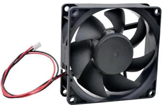 Alt view image 4 of 4 - KDE1208PTV3 8cm 80mm fan 80x80x25mm 8025 DC12V 0.89W Magnetic suspension bearing Silent cooling fan for power supply