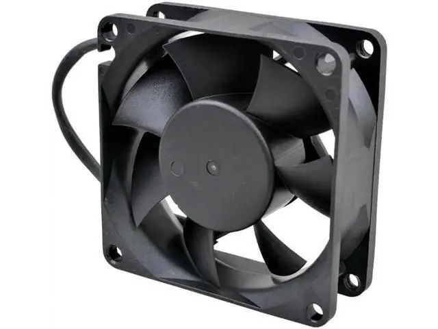 Alt view image 2 of 5 - MGT7012YR-W25 HF 7cm 70mm fan 70x70x25mm DC12V 0.39A 4 lines 4pin cooling fan for server chassis power supply