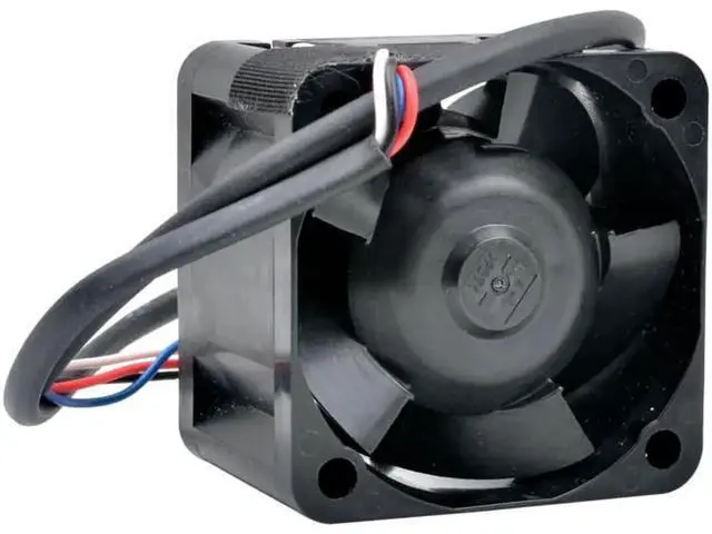 Alt view image 5 of 7 - 1511FB-04W-B56 4cm 40mm fan 40x40x28mm DC12V 0.46A 4pin double ball bearing cooling fan for server power supply