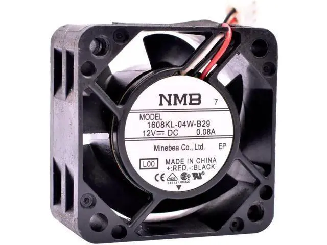 Alt view image 3 of 4 - 1608KL-04W-B29 40mm fan 40x40x20mm 4cm 4020 DC12V 0.08A Silent cooling fan suitable for power switch
