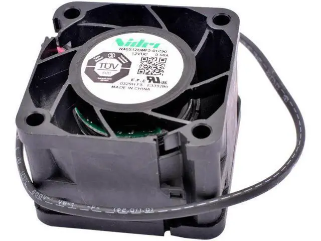 Alt view image 2 of 5 - W40S12BMF5-01Z90 4cm 40mm fan 40x40x28mm 4028 DC12V 0.68A Double ball bearing is suitable for cooling fan of power server