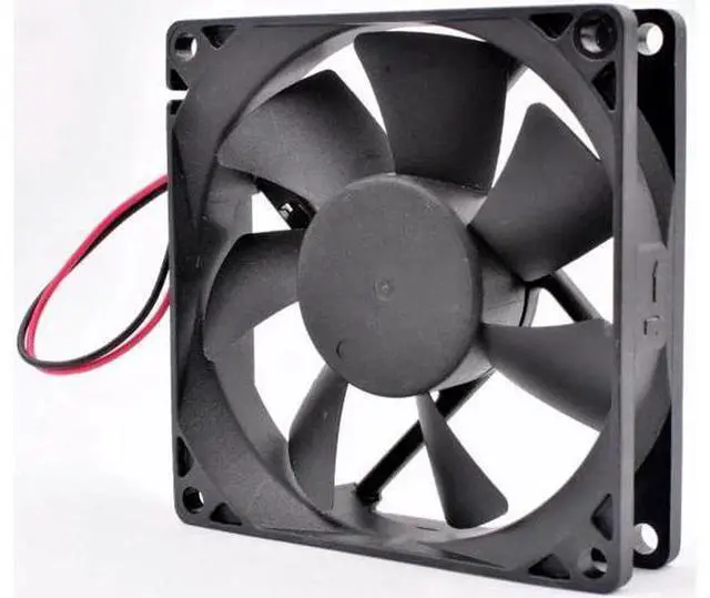 Alt view image 2 of 4 - DFB802012L 8cm 80mm fan 80x80x20mm DC12V 0.13A 2pin 2 ball bearings Silent cooling fan suitable for chassis power inverter