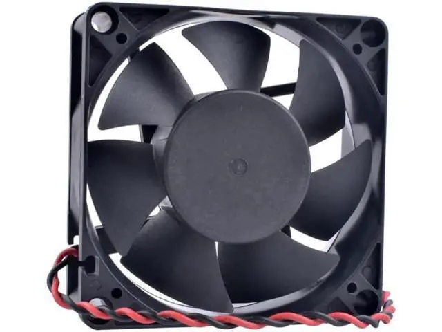 Alt view image 2 of 5 - 7025-12LS 7cm 7025 70mm fan 70x70x25mm 12V 0.15A Computer chassis DIY cooling fan
