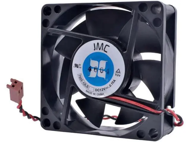 Alt view image 3 of 5 - 7025-12LS 7cm 7025 70mm fan 70x70x25mm 12V 0.15A Computer chassis DIY cooling fan