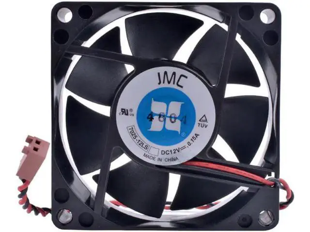 Alt view image 4 of 5 - 7025-12LS 7cm 7025 70mm fan 70x70x25mm 12V 0.15A Computer chassis DIY cooling fan
