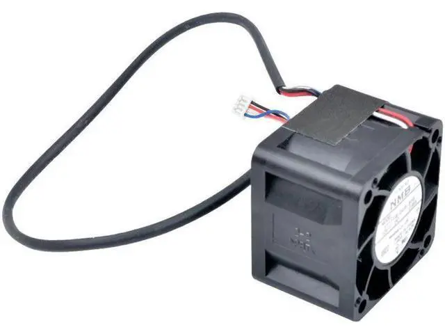 Alt view image 2 of 7 - 1511FB-04W-B56 4cm 40mm fan 40x40x28mm DC12V 0.46A 4pin double ball bearing cooling fan for server power supply