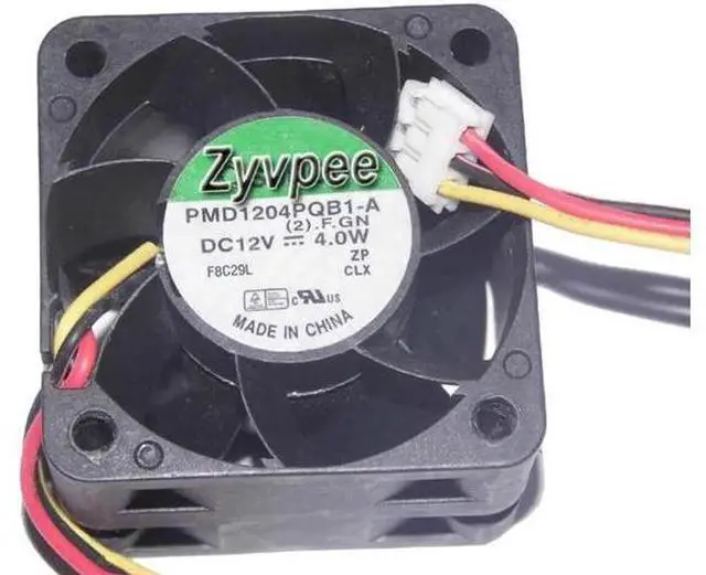 Alt view image 2 of 3 - for 40MM 4028 12V 4.0W 3 Wires 3 Pins ACS-2811-FAN-3 4CM Cooling Fan