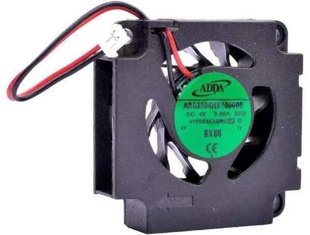 Alt view image 4 of 5 - AB03504HX100000 3.5cm 35x35x10mm 35mm fan DC4V 0.40A miniature large air volume blower cooling fan