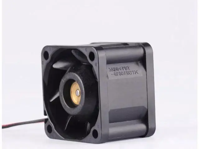 Alt view image 3 of 4 - 9GV0312E302 40mm fan 40x40x28mm 4028 DC12V 0.21A 2-line server power cooling fan