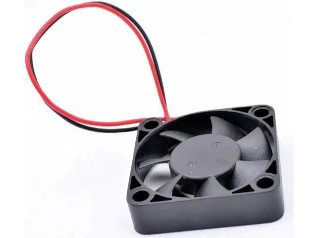 Alt view image 2 of 4 - RDM4010B1 4cm 40mm fan 40x40x10mm DC12V 0.07A Double ball bearing 2 wires Quiet small cooling fan