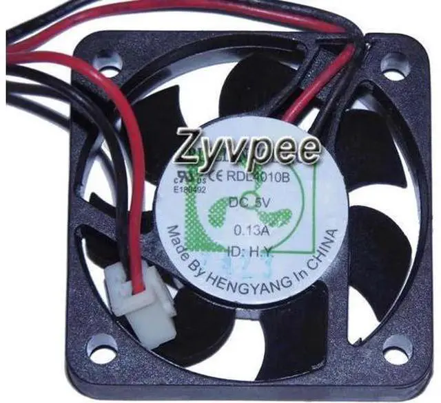 Main image of 40mm RDL4010B 5V 0.13A 2 wires 4cm case fan cooling fan 40*10MM