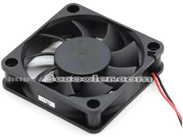 Alt view image 2 of 3 - for Y.S.TECH 60*15mm FD126015LB 12V 0.075A 15.2CFM 2 Wires 6CM Case Fan cooling fan