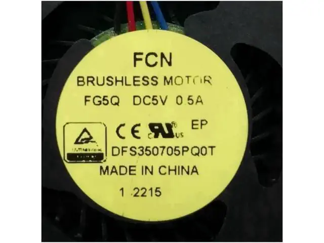 Alt view image 3 of 3 - NEW ORIGINAL CPU COOLING FAN FOR FCN DFS350705PQ0T FG5Q 5v 0.5A 440WAFATN00 CPU FAN COOELR
