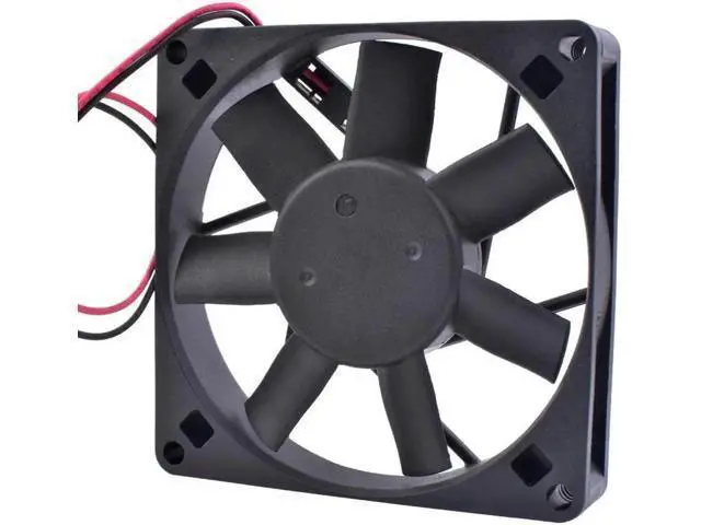 Alt view image 4 of 4 - AD0812LB-D70 8cm 80mm fan 8015 80x80x15mm 12V 0.09A Double ball bearing quiet cooling fan