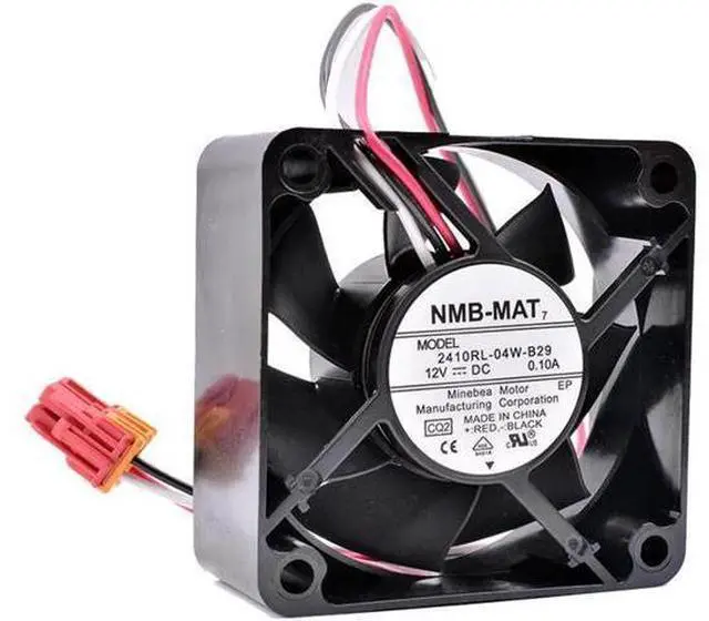 Main image of 2410RL-04W-B29 6cm 6025 60mm fan 12V 0.10A Washing machine cooling fan Double ball bearing