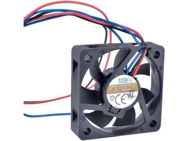 Alt view image 5 of 6 - DA04010B12E 4cm 40mm fan 40x40x10mm 12V 0.07A Double Ball Bearing North and South Bridge Silent Cooling Fan