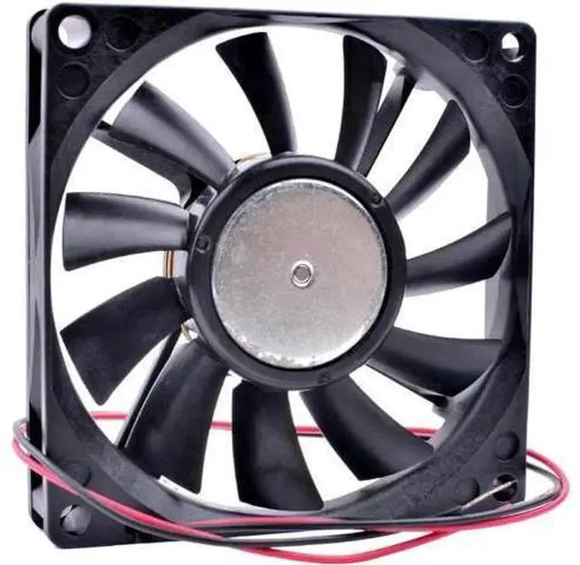 Alt view image 3 of 5 - FBA08T24H 8cm 8015 80x80x15mm 80mm fan DC24V 0.17A Server power inverter cooling fan