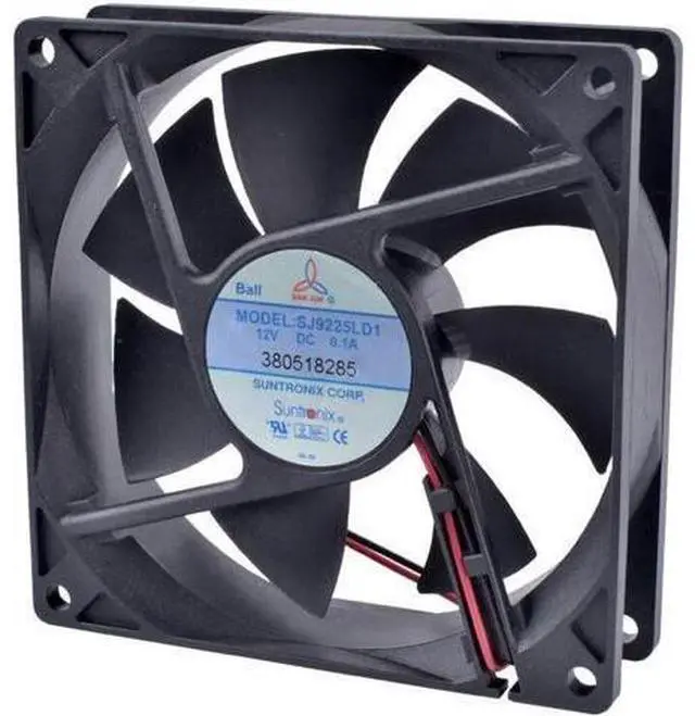 Alt view image 4 of 4 - SJ9225LD1 9cm 90mm 92mm fan 9025 9225 92x92x25mm 12V 0.10A Double ball bearing super quiet cooling fan
