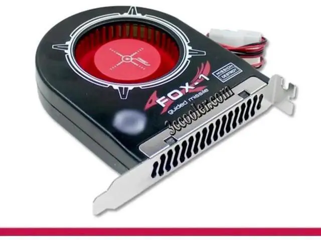 Main image of Chassis System Fan Evercool Fox-1 Fox1 2200RPM 28dBA 42RPM SB-F1 PCI Cooler Fan (Fox-1)