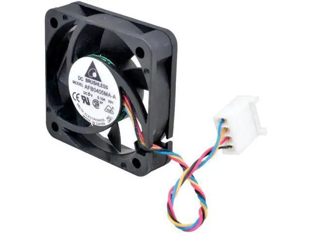 Alt view image 6 of 6 - AFB0405MA-A 4cm 40mm fan 40x40x10mm 4010 DC5V 0.10A ball bearing 4 wires pwm silent cooling fan for small case