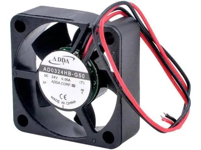 Alt view image 2 of 4 - AD0324HB-G50 3cm 3010 30mm fan 30x30x10mm 24V 0.05A micro cooling fan for inverter inverter