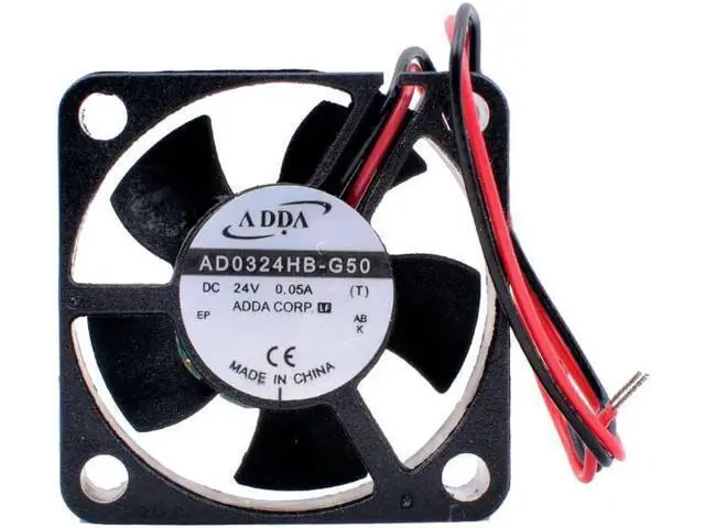 Alt view image 4 of 4 - AD0324HB-G50 3cm 3010 30mm fan 30x30x10mm 24V 0.05A micro cooling fan for inverter inverter