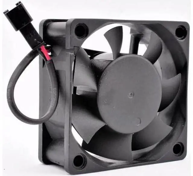 Alt view image 2 of 4 - RDH6025S2 6cm 60mm fan 60x60x25mm DC24V 0.14A 2 wires 2 ball bearings for the cooling fan of the inverter