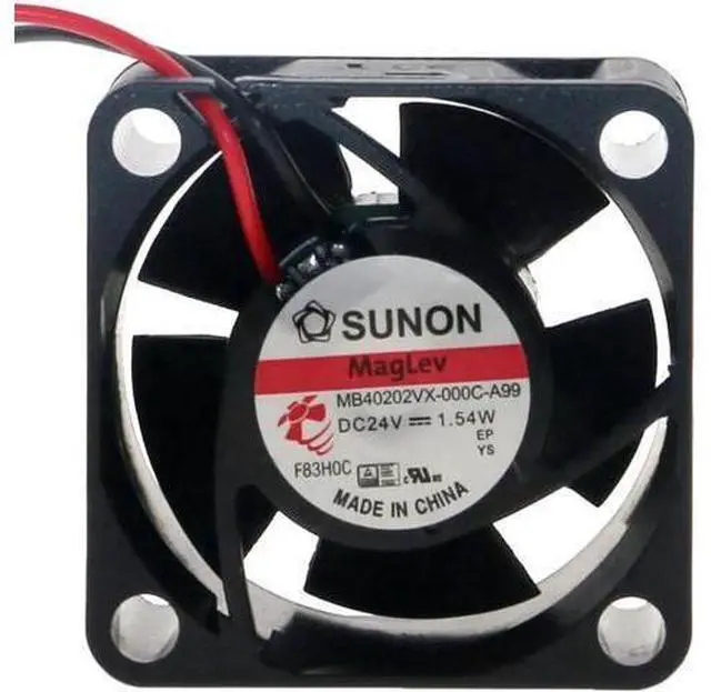 Alt view image 4 of 5 - MB40202VX-000C-A99 4cm 4020 40mm fan DC 24V 1.54W Inverter recorder cooling fan