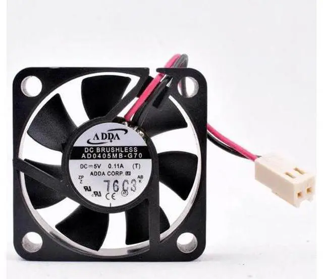 Main image of AD0405MB-G70 4cm 40mm fan 40x40x10mm DC5V 0.11A 2 ball bearings cooling fan for router cash register
