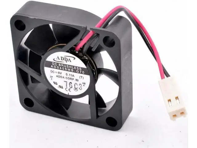 Alt view image 2 of 4 - AD0405MB-G70 4cm 40mm fan 40x40x10mm DC5V 0.11A 2 ball bearings cooling fan for router cash register