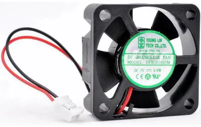 Main image of DFB301005M 3cm 30mm fan 30x30x10mm DC5V 0.9W 2 wires 2 balls Cooling fan for router micro devices