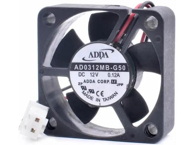 Alt view image 2 of 4 - AD0312MB-G50 3010 3cm 30mm fan 30x30x10mm DC12V 0.12A set-top box router micro cooling fan
