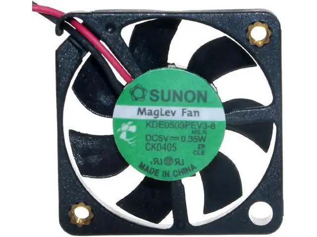 Alt view image 4 of 5 - KDE0503PEV3-8 3006 30mm fan 30x30x6mm DC 5V 0.35W Small ultra-thin 6mm thickness cooling fan