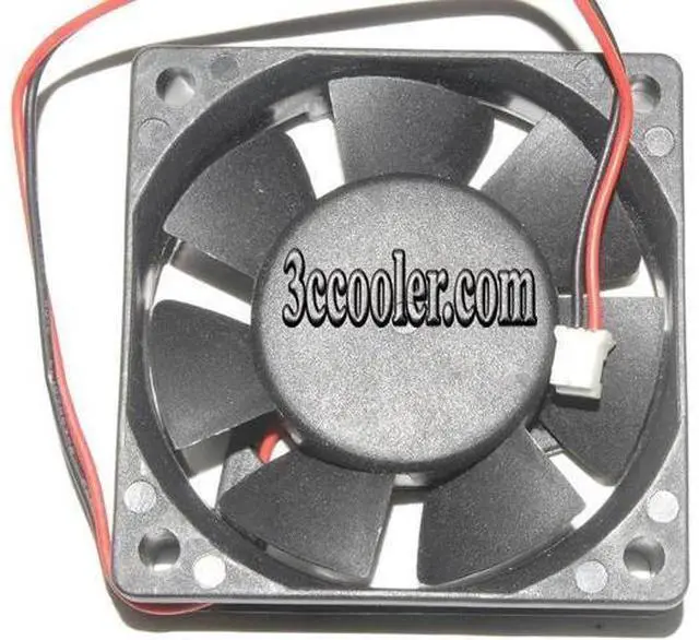 Alt view image 3 of 3 - 60mm JF0615S2H DC24V 0.15A 2 Wires 6CM Cooling Fan for Print 60x15mm