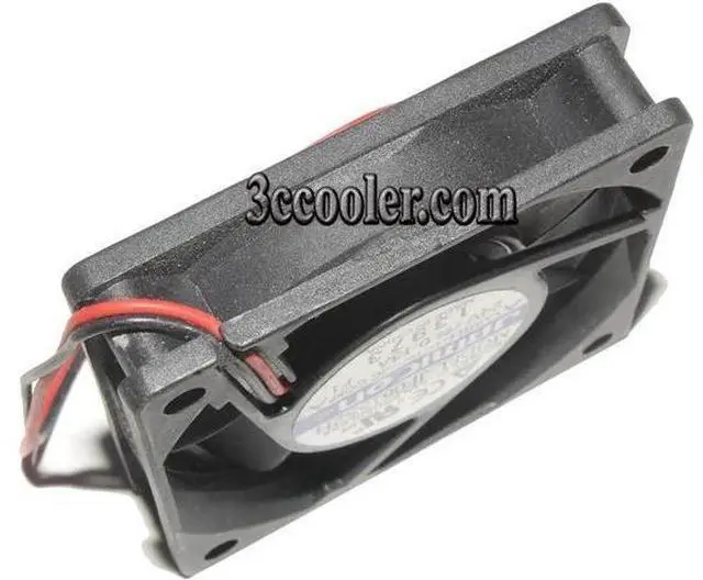 Alt view image 2 of 3 - 60mm JF0615S2H DC24V 0.15A 2 Wires 6CM Cooling Fan for Print 60x15mm