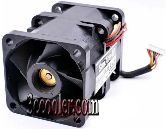 Alt view image 2 of 5 - for 40mm Server Cooling San Ace40 9CRA0412P5J08 4cm 4056 12V 1.4A 8 wires 8 pins Cooling Fan