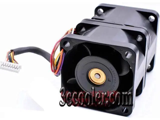 Alt view image 3 of 5 - for 40mm Server Cooling San Ace40 9CRA0412P5J08 4cm 4056 12V 1.4A 8 wires 8 pins Cooling Fan