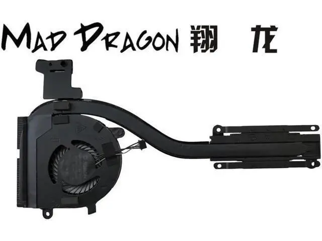 Alt view image 2 of 5 - MAD DRAGON Brand CPU Heatsink Fan Assembly for Dell Latitude 7470 E7470 CPU Heatsink and Fan F84n0 0F84N0 AT1DL003ZCL