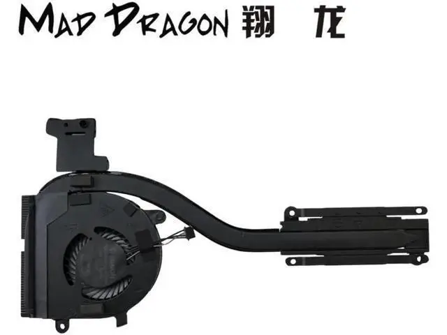 Alt view image 3 of 5 - MAD DRAGON Brand CPU Heatsink Fan Assembly for Dell Latitude 7470 E7470 CPU Heatsink and Fan F84n0 0F84N0 AT1DL003ZCL