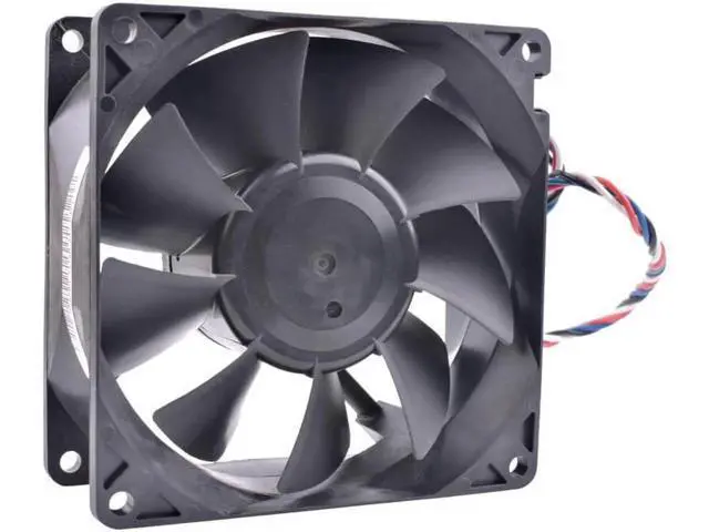 Alt view image 2 of 4 - M35291-35 9038 12V 2.3A 4-wire 5pin GX280 Dimension 4700 double ball bearing air volume server cooling fan