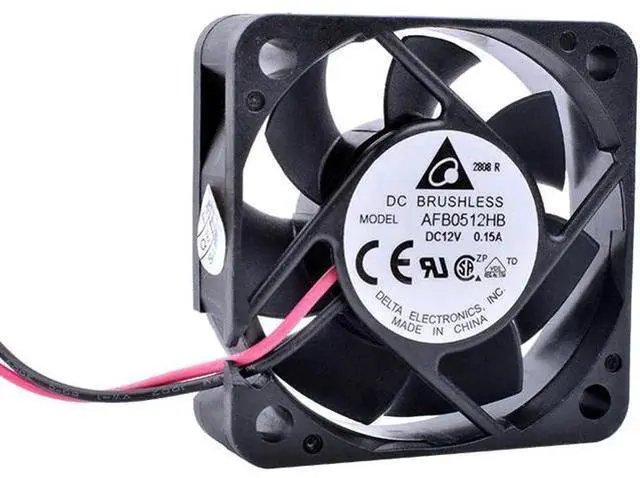 Main image of AFB0512HB 5cm 5015 50x50x15mm DC 12V 0.15A Double ball bearing large air volume cooling fan
