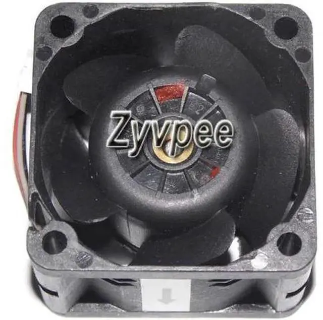 Alt view image 2 of 3 - for 40mm 4028 BL2R 12V 0.40A 3 Wires 3 Pins 4cm Server CPU Cooling Fan